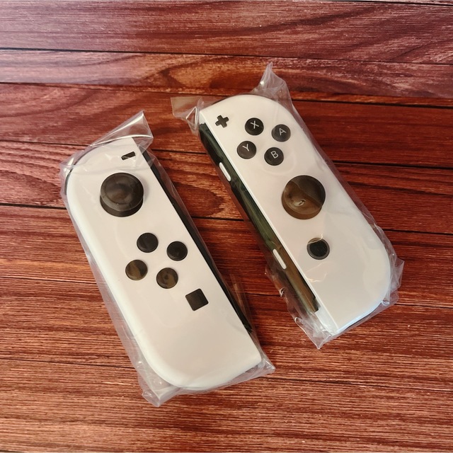 【未使用】スイッチJoy-Conホワイト Switch純正ジョイコン