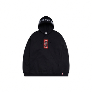 Supreme - BlackEyePatch HANDLE WITH CARE 取扱注意　パーカー