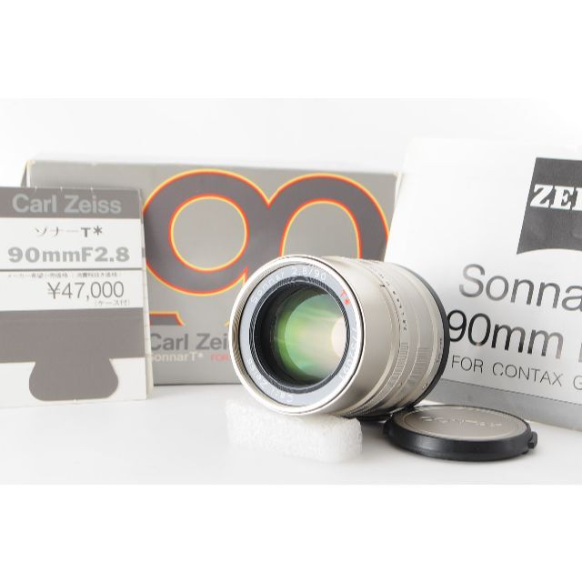 【美品】CONTAX Sonnar 90mm F2.8 T* Gマウント