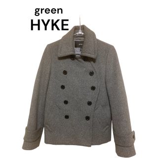 グリーン(green)の【 green現HYKE】フランス軍型 メルトンショートモーターサイクルコート(ピーコート)