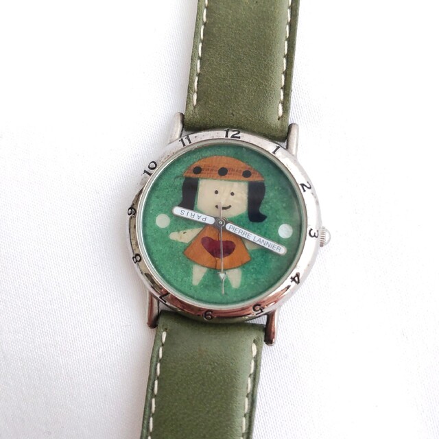 2001本限定】さくらももこ ピエールラニエ 腕時計 美品 レディース-