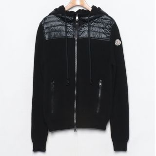 モンクレール　MONCLER　トリコット　ニットパーカー　サイズｓ　ブラック