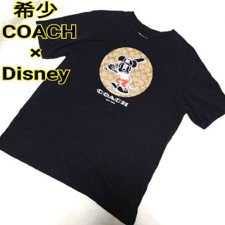 激レア　COACH　ディズニー　コラボ　ミッキーTシャツ　Lサイズ　COACH