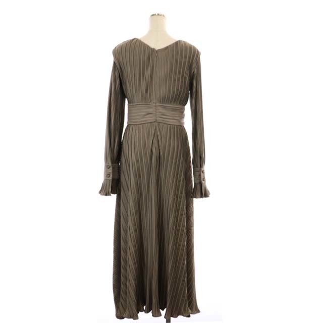 ミエリインヴァリアント Verona Pleat Dress ワンピース45cm身幅