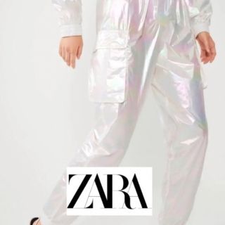 ザラ(ZARA)のほぼ未使用　美品　ZARA ザラ　ざら　パンツ　ボトムス　オーロラ(その他)