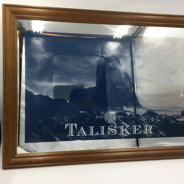 在庫有】 パブミラー タリスカー スコッチ ウイスキー 管mpr 絵画