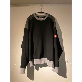 オフホワイト(OFF-WHITE)のC.E. クルーネックスウェット 黒 サイズXL(スウェット)