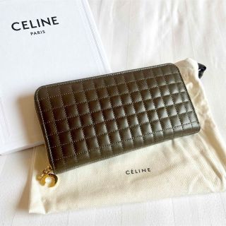 セリーヌ 長財布 財布(レディース)(グリーン・カーキ/緑色系)の通販