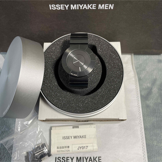 イッセイミヤケ(ISSEY MIYAKE)のissey miyake TO イッセイミヤケ ブラック 付属品あり(腕時計(アナログ))