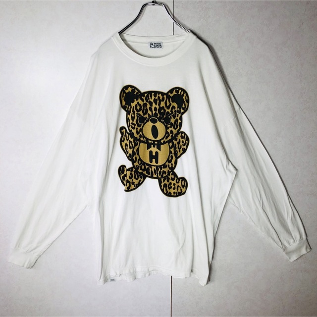 HYSTERIC GLAMOUR(ヒステリックグラマー)の【即完売モデル】ヒスベア ヒステリックグラマー  レオパード ロンT レディースのトップス(Tシャツ(長袖/七分))の商品写真