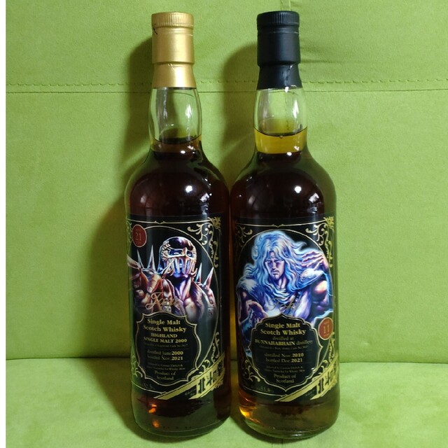 WHISKYMEWウィスキー　北斗の拳　ジャギ　トキ　2本セット