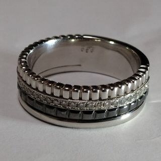 ブシュロン(BOUCHERON)のキャトルリング Pt900 ダイヤ0.3ct(リング(指輪))