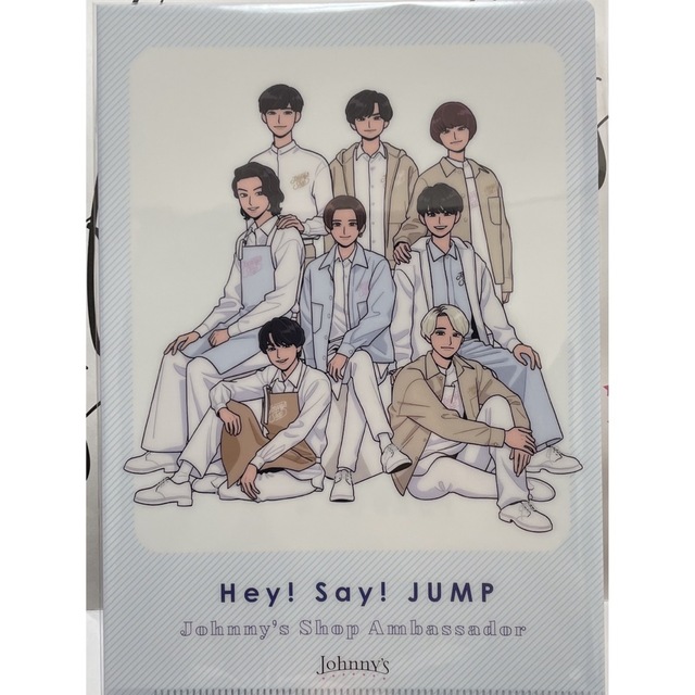 Hey! Say! JUMP クリアファイル 福岡限定 ジャニショ エンタメ/ホビーのタレントグッズ(アイドルグッズ)の商品写真