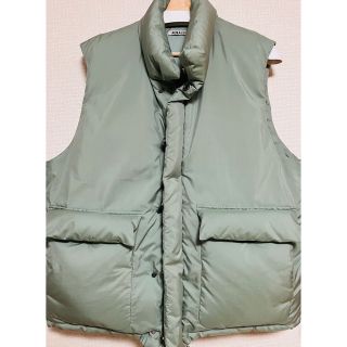 (うちだ様専用)オーラリー ダウンベスト ライトグリーン L