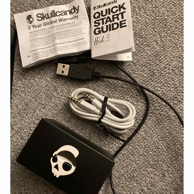 Skullcandy(スカルキャンディ)の【3/3まで値下げ】ヘッドホン　Skullcandy Hesh3  スマホ/家電/カメラのオーディオ機器(ヘッドフォン/イヤフォン)の商品写真