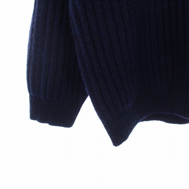 VISVIM 21AW AMPLUS TURTLENECK KNIT 2 紺