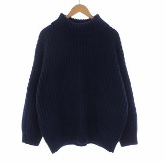 ヴィスヴィム(VISVIM)のVISVIM 21AW AMPLUS TURTLENECK KNIT 2 紺(ニット/セーター)