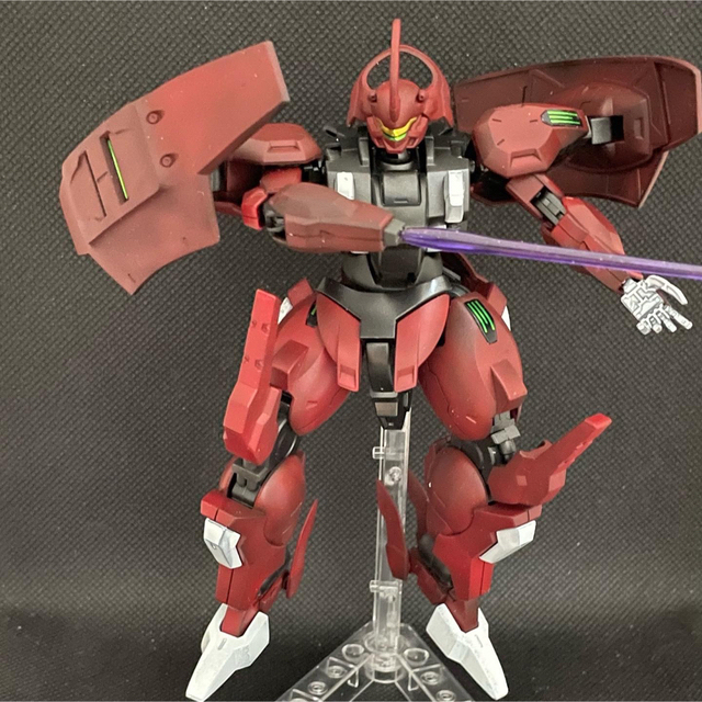 HG 1/144 ダリルバルデ全塗装完成品！！ エンタメ/ホビーのおもちゃ/ぬいぐるみ(模型/プラモデル)の商品写真