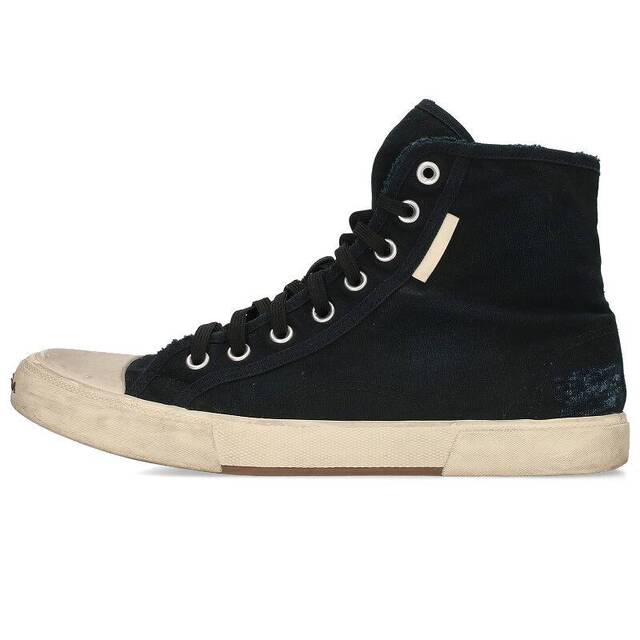 Balenciaga(バレンシアガ)のバレンシアガ PARIS HIGH TOP ユーズド加工ハイカットスニーカー メンズ 44 メンズの靴/シューズ(スニーカー)の商品写真