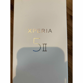 エクスペリア(Xperia)のSONY Xperia 5 II A002SO グレー　simロック解除済み(スマートフォン本体)