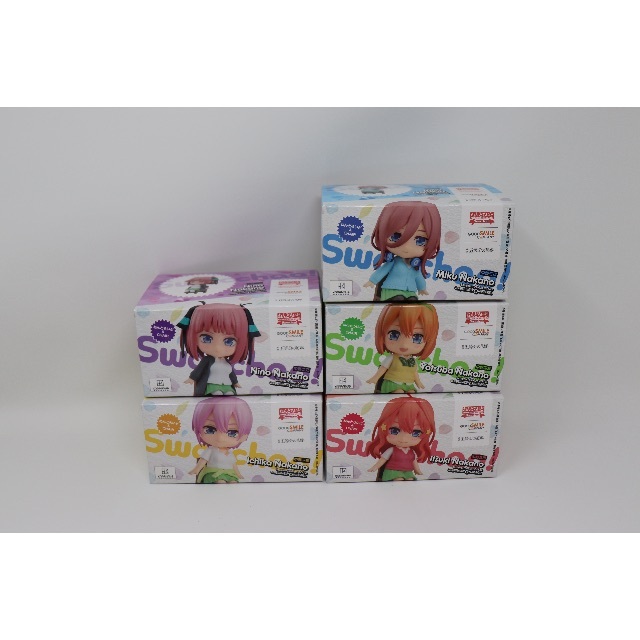 ねんどろいど swacchao 映画 五等分の花嫁 5人 セット