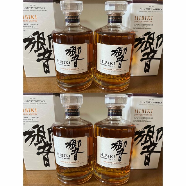 正規品販売! サントリー - サントリー響ジャパニーズハーモニー700ml 4