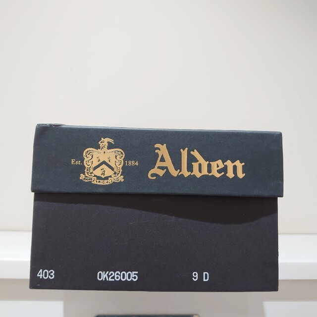 Alden(オールデン)の★新品★オールデン　インディブーツ　９D　米国製 メンズの靴/シューズ(ブーツ)の商品写真