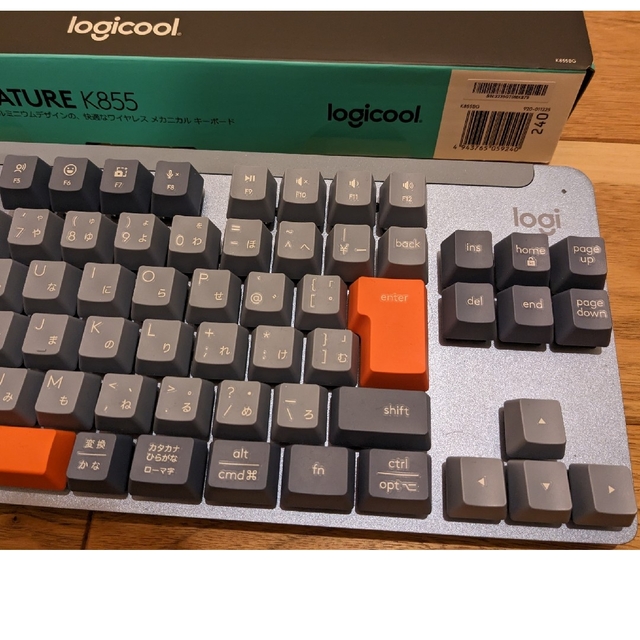 Logicool K855 ワイヤレス メカニカルキーボード 2