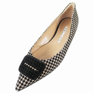 PELLICO - 極美品 20AW ペリーコ ANELLI FIBBIA 千鳥格子 ベロア