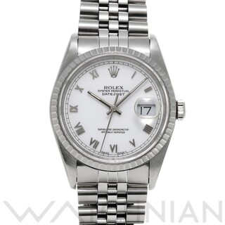 ロレックス(ROLEX)の中古 ロレックス ROLEX 16220 X番(1991年頃製造) ホワイト メンズ 腕時計(腕時計(アナログ))