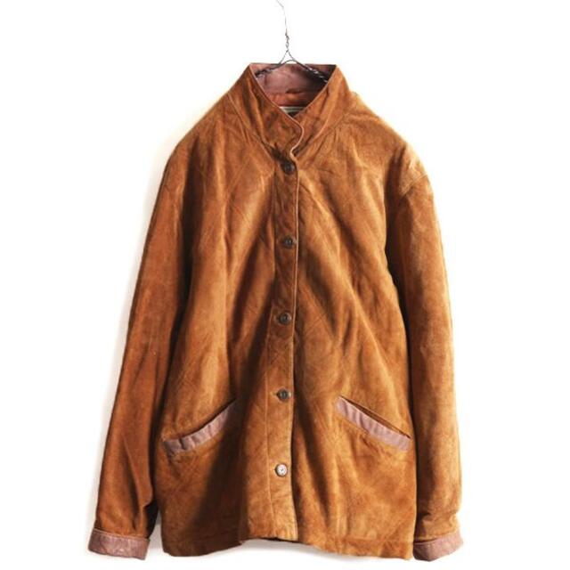 80s ビンテージ LLビーン 本革レザー ジャケット レディース M 革