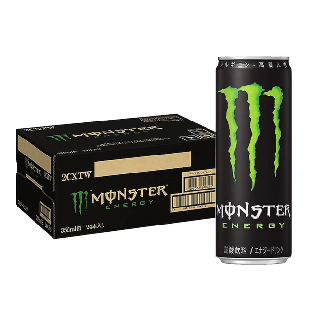 モンスターエナジー48本セット355ml缶(24本2ケース)  食品/飲料/酒の飲料(ソフトドリンク)の商品写真