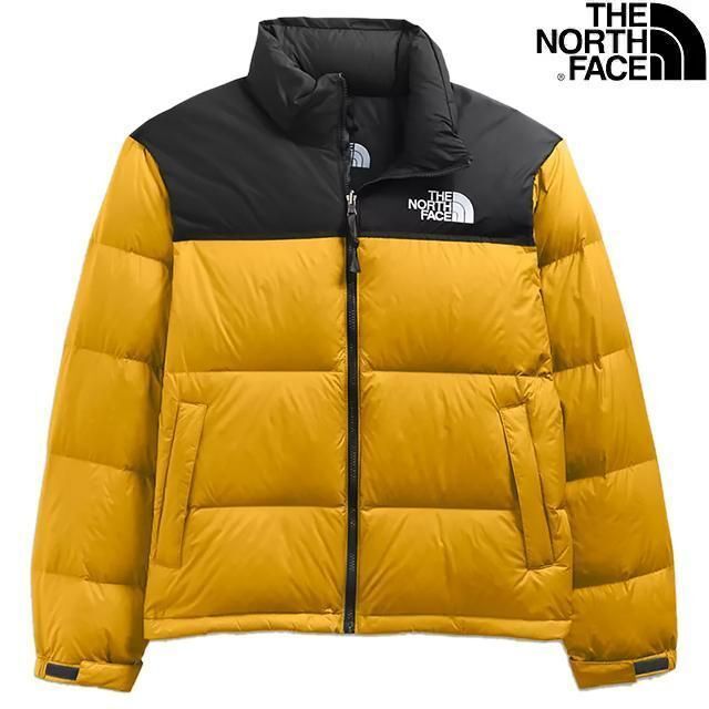 超人気新品 NORTH THE FACE USモデル Sサイズ ヌプシ イエロー ダウン