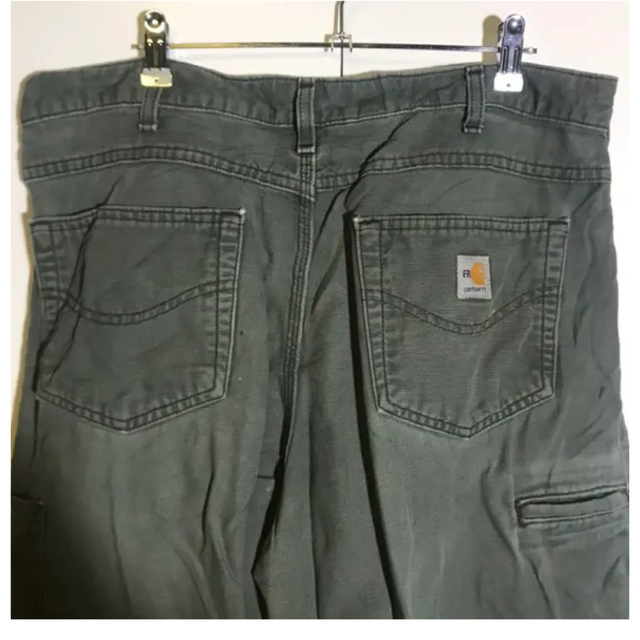 carhartt(カーハート)の35×30 カーハートFR ワークパンツ　古着　ビンテージ メンズのパンツ(ワークパンツ/カーゴパンツ)の商品写真