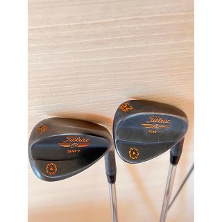 タイトリスト(Titleist)の週末限定値下げ❗️ボーケイウェッジ2本セットスピンミルド7 52 58 S200(クラブ)