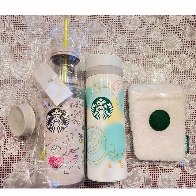 Starbucks(スターバックス)のスタバ 福袋 ステンレスボトルセット エンタメ/ホビーのコレクション(その他)の商品写真
