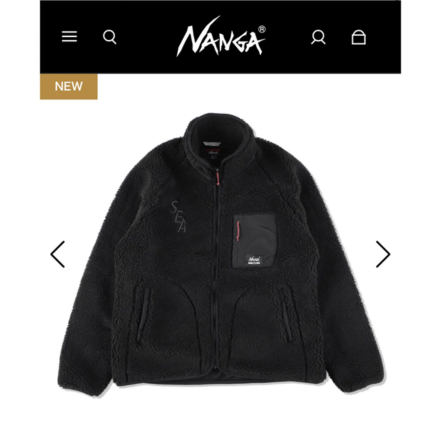 のぼり「リサイクル」 WIND AND SEA WIND AND SEA x NANGA Boa Fleece