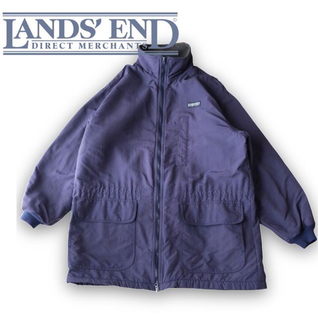 LANDS’ENDのLANDSLANDS'END Nylon Fleece Jacket