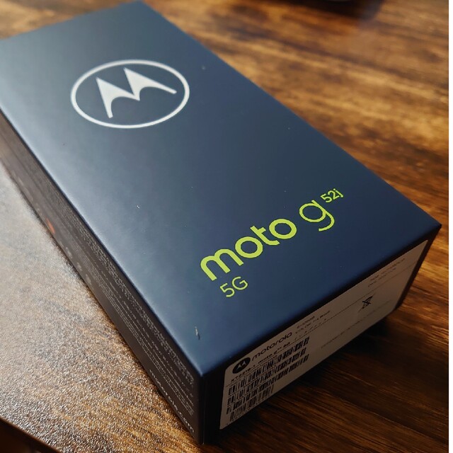 Motorola(モトローラ)のMOTOROLA スマートフォン moto g52j 5G インクブラック スマホ/家電/カメラのスマートフォン/携帯電話(スマートフォン本体)の商品写真