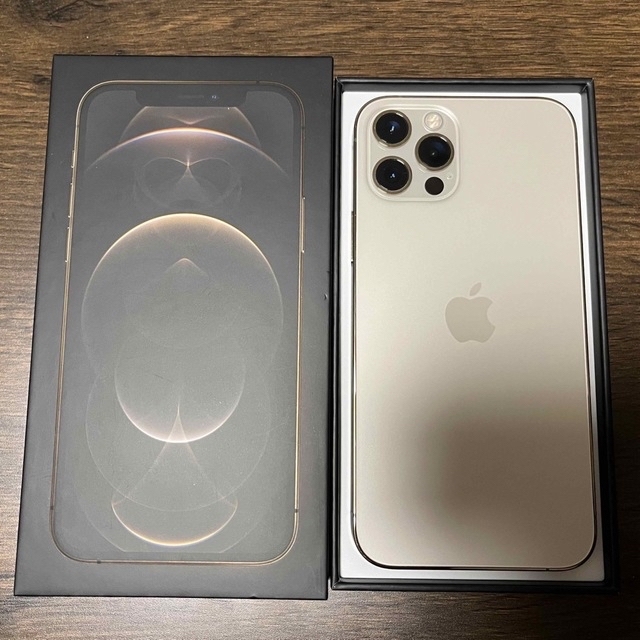 12 Pro ゴールド 128GBの通販 by L アイフォーンならラクマ 【返品送料