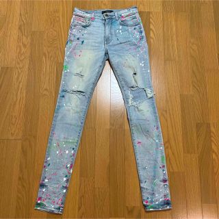 AMIRI アミリ　SKINNYPAINTERJEAN スキニーペイントジーンズ