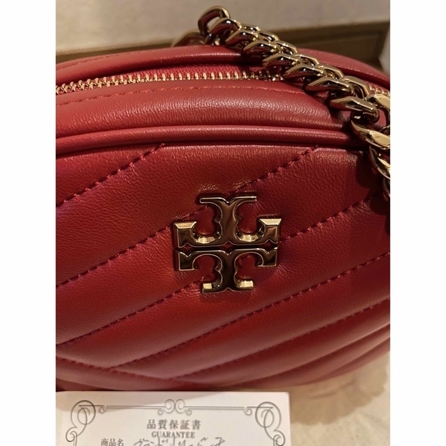 Tory Burch(トリーバーチ)のトリーバーチ　斜めがけ　人気ショルダー　レッド系 レディースのバッグ(ショルダーバッグ)の商品写真