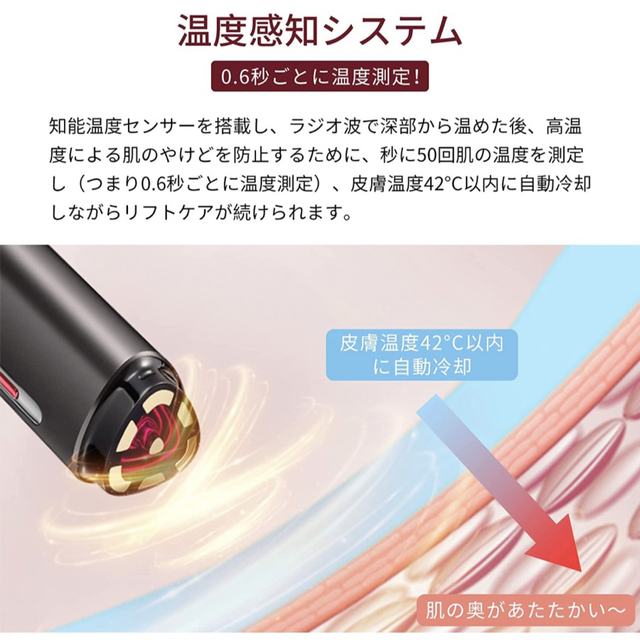 低価100%新品】 AMIRO 美顔器 EMS 1台10役 ラジオ波 RF美容器 肌