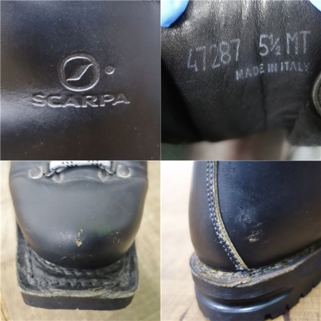 SCARPA - スカルパ SCARPA 3ピン テレマーク スキー レザー SCARPA - スカルパ SCARPA 3ピン テレマーク スキー レザー