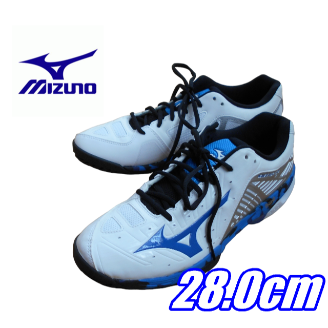 MIZUNO(ミズノ)の【14,080円商品】新品・未使用 28 ミズノ テニス ウエーブエクシード２ スポーツ/アウトドアのテニス(シューズ)の商品写真