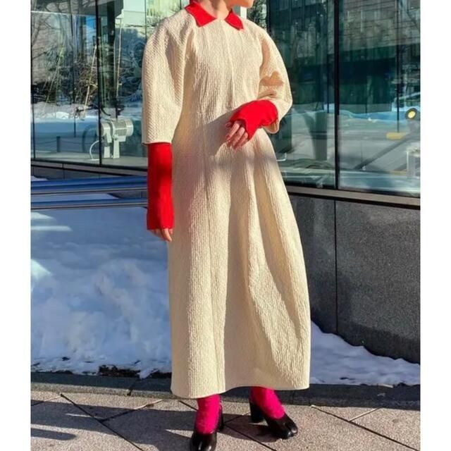 BEAUTY&YOUTH UNITED ARROWS - <6(ROKU)>COTTON DOBBY DRESS