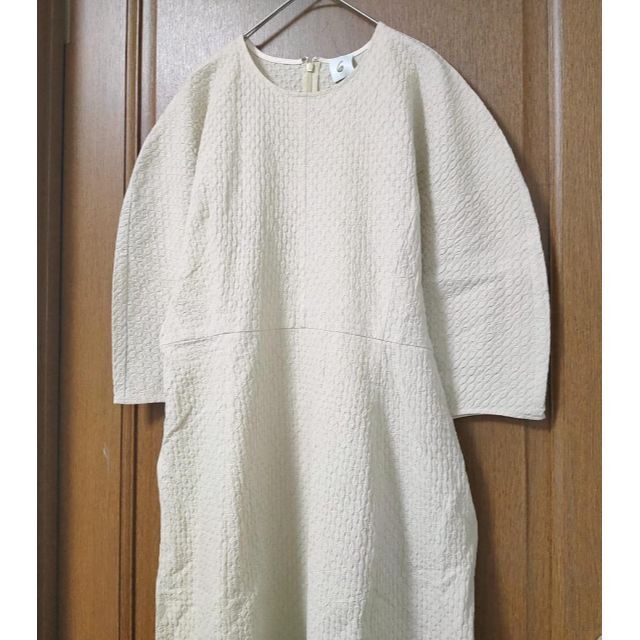 BEAUTY&YOUTH UNITED ARROWS - <6(ROKU)>COTTON DOBBY DRESS