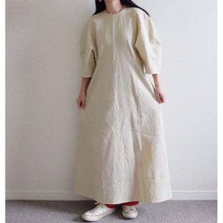 BEAUTY&YOUTH UNITED ARROWS - <6(ROKU)>COTTON DOBBY DRESS