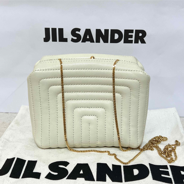 Jil Sander(ジルサンダー)の★新品★JIL SANDER GOJI SOFT MINI BAG 白 ホワイト レディースのバッグ(ショルダーバッグ)の商品写真