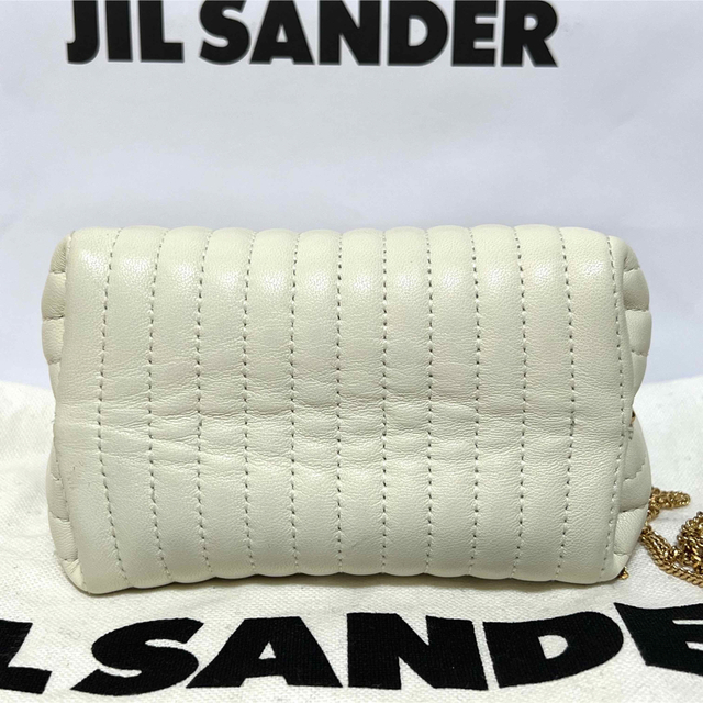 斜めがけ★新品★JIL SANDER GOJI SOFT MINI BAG 白 ホワイト